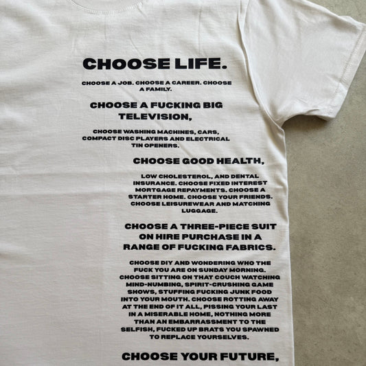 CHOOSE LIFE TEE