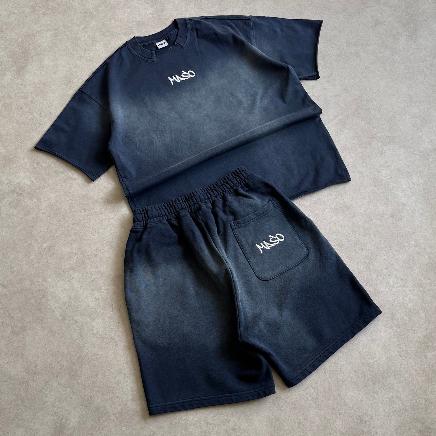 SUN-FADE SHORTS (NAVY)