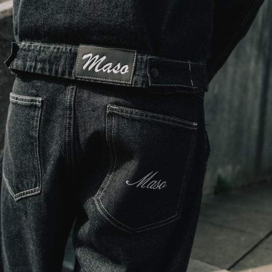 MILITARY DENIM JEANS