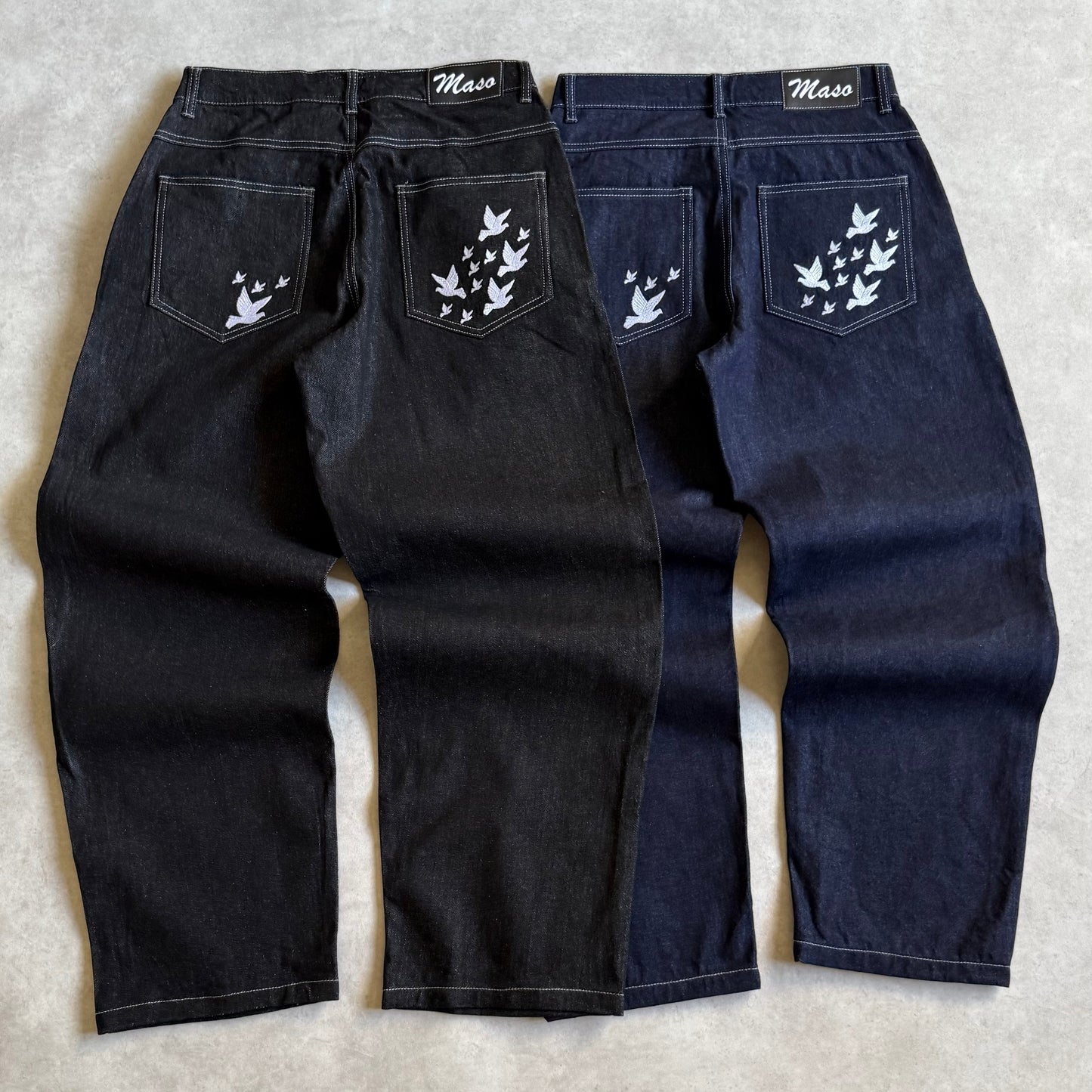 FLIGHT JEANS (INDIGO NAVY)