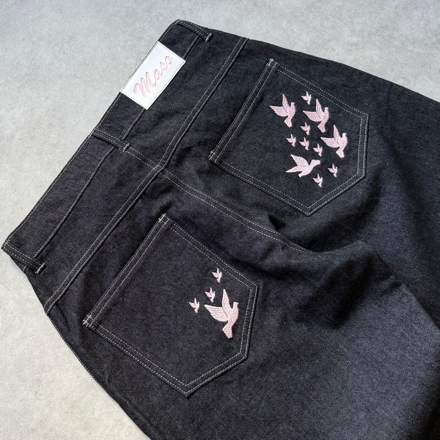 FLIGHT JEANS (COLD PINK)