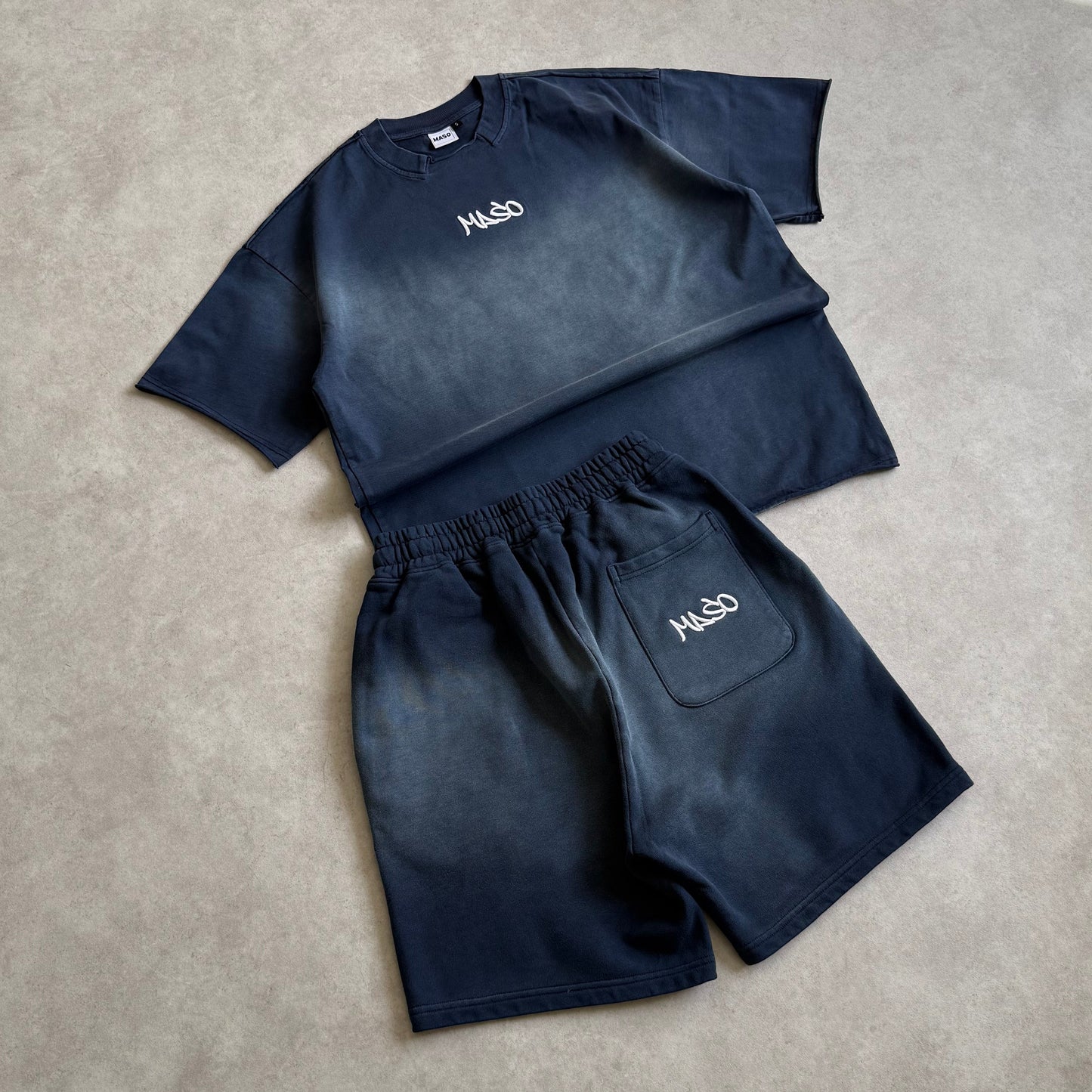 SUN-FADE TEE (NAVY)