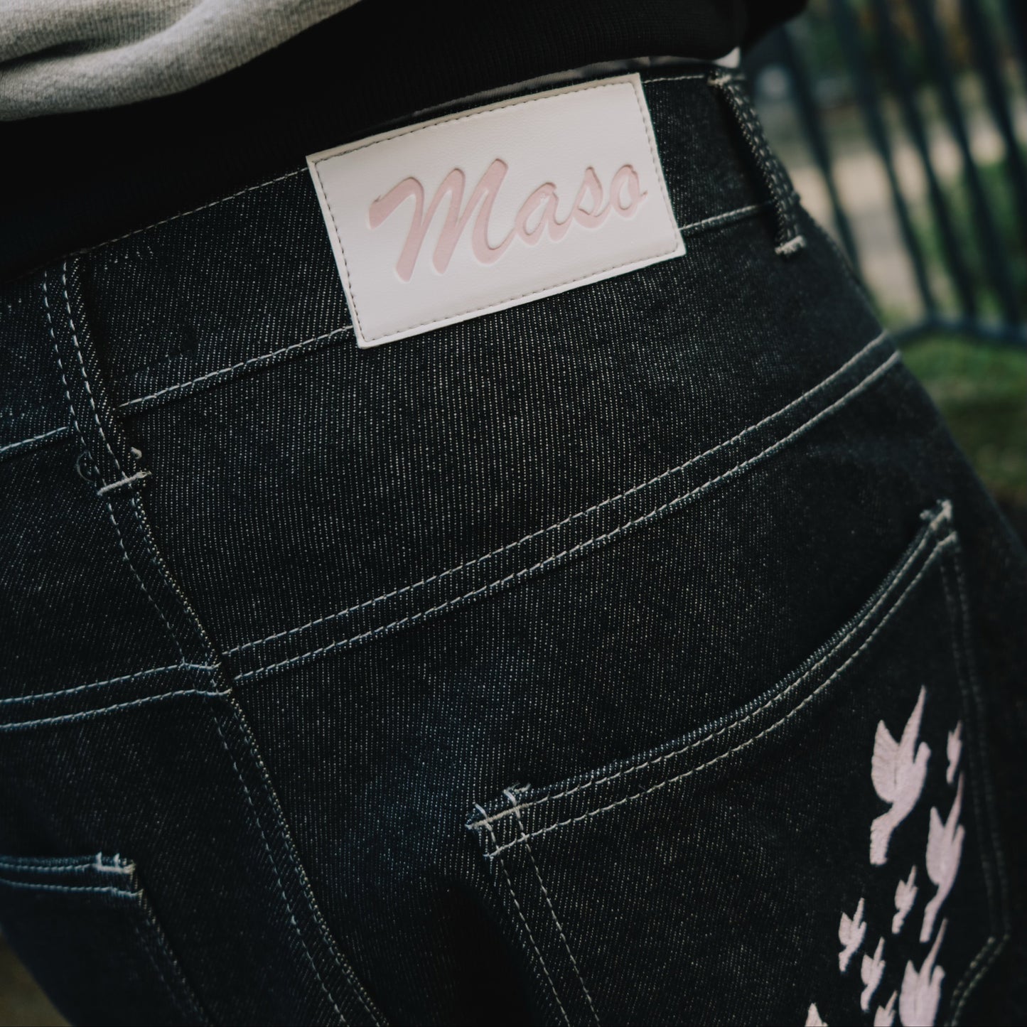 FLIGHT JEANS (COLD PINK)