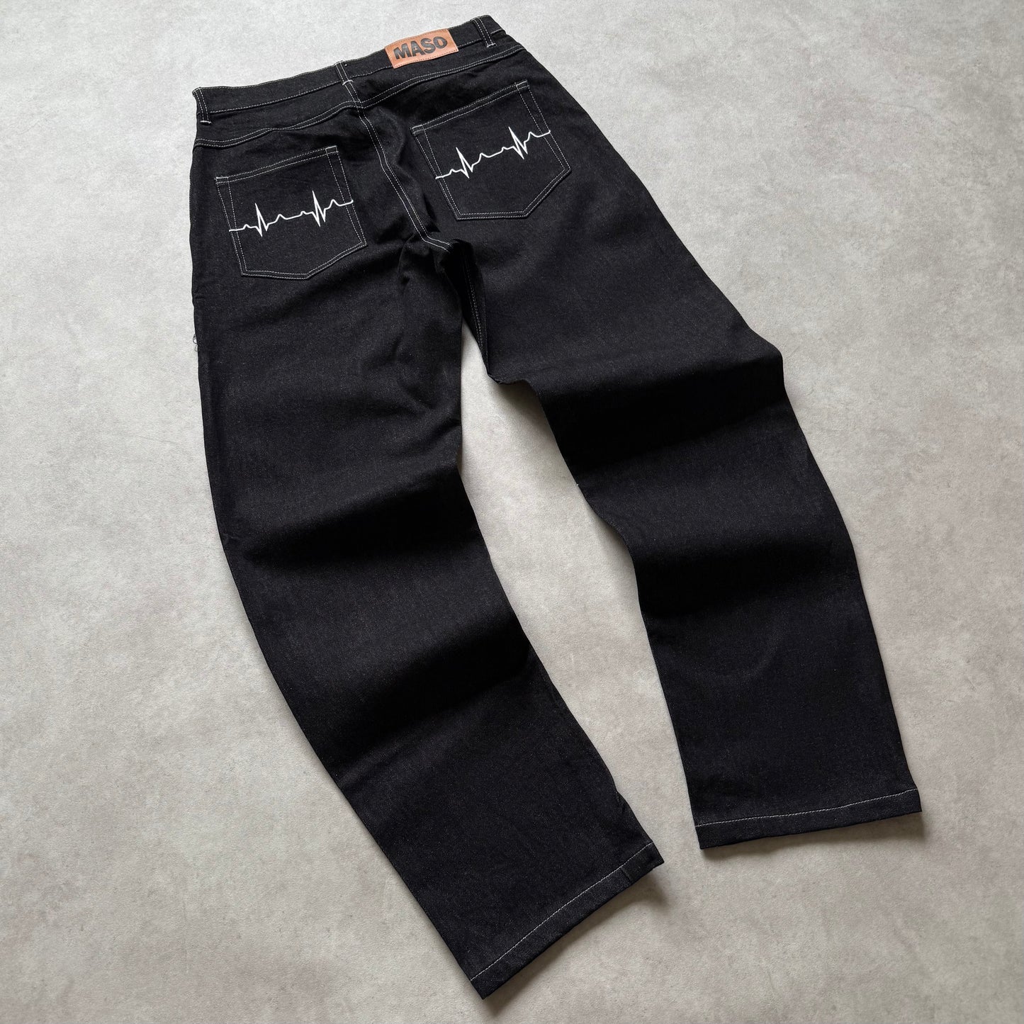 LIFELINE JEANS (BLACK)