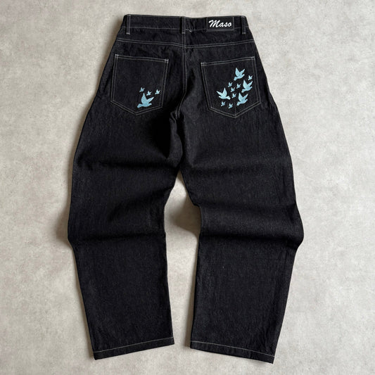 FLIGHT JEANS (BABY BLUE)