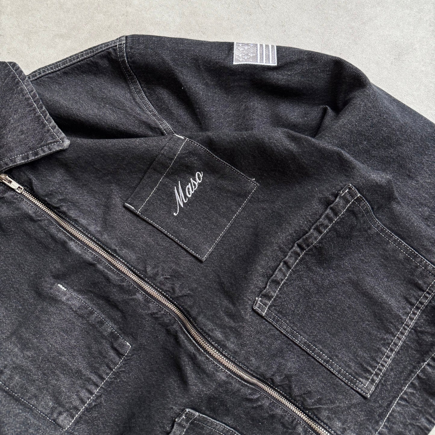 MILITARY DENIM JACKET