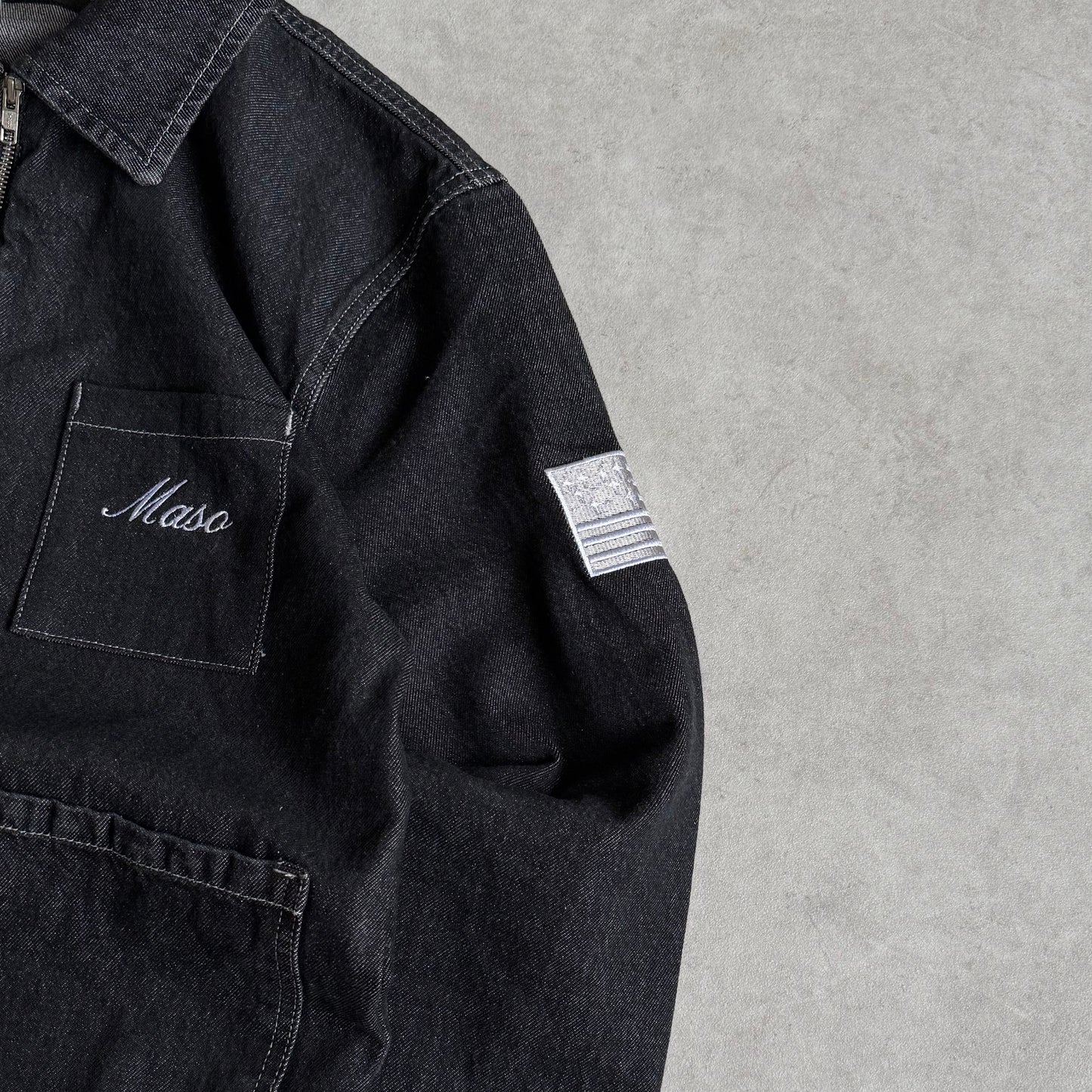 MILITARY DENIM JACKET