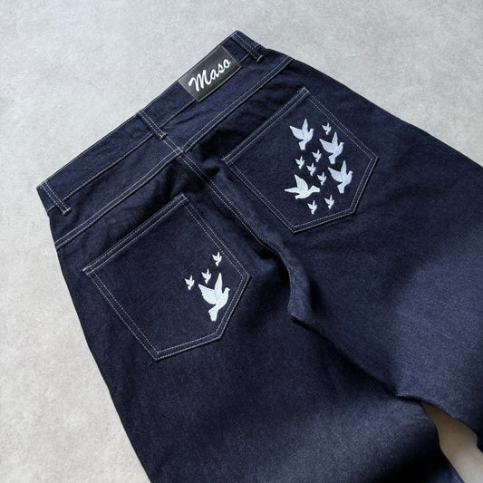 FLIGHT JEANS (INDIGO NAVY)