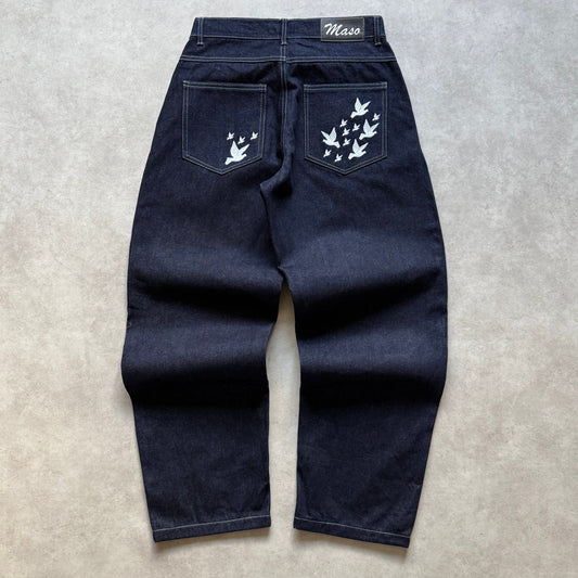 FLIGHT JEANS (INDIGO NAVY)