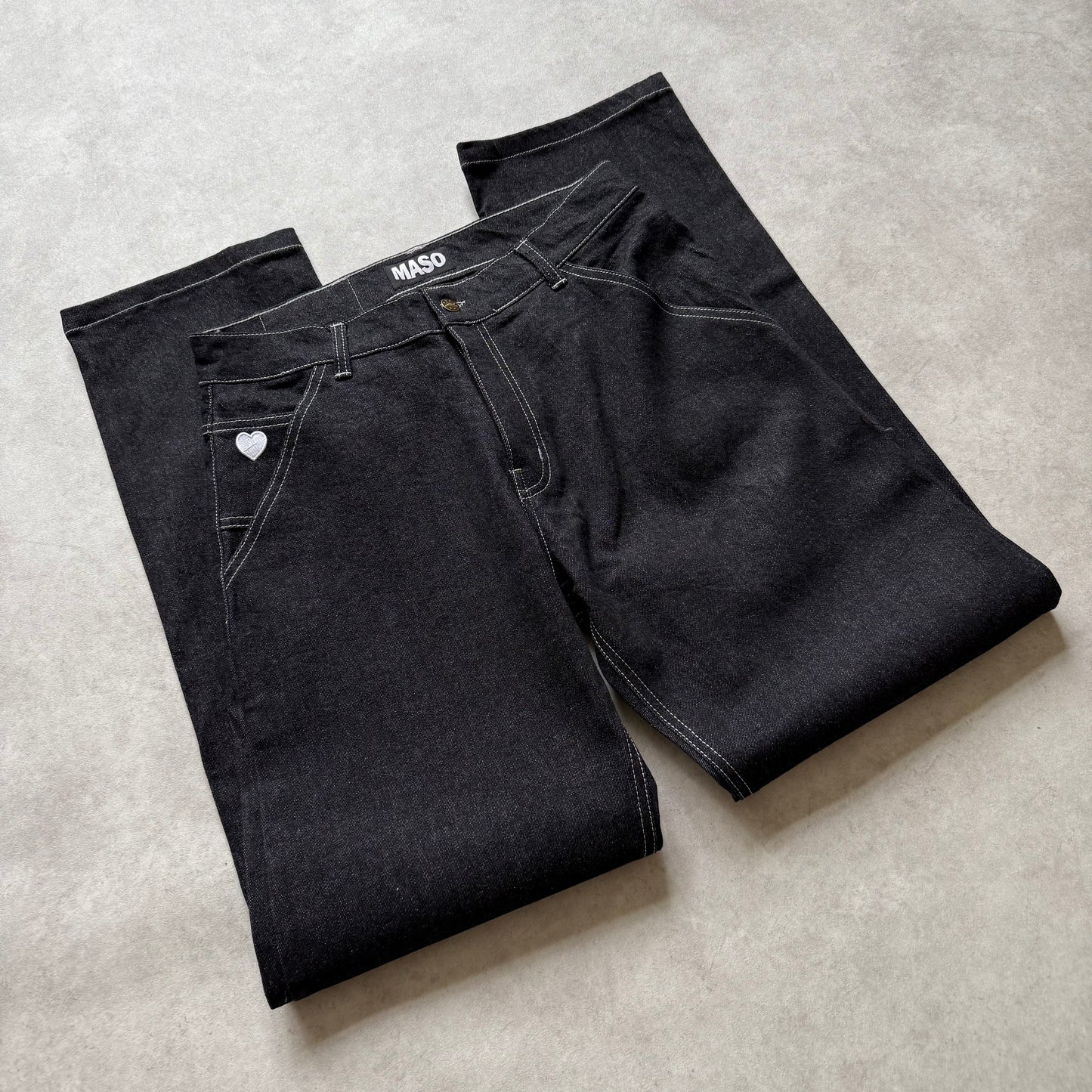 LIFELINE JEANS (BLACK)