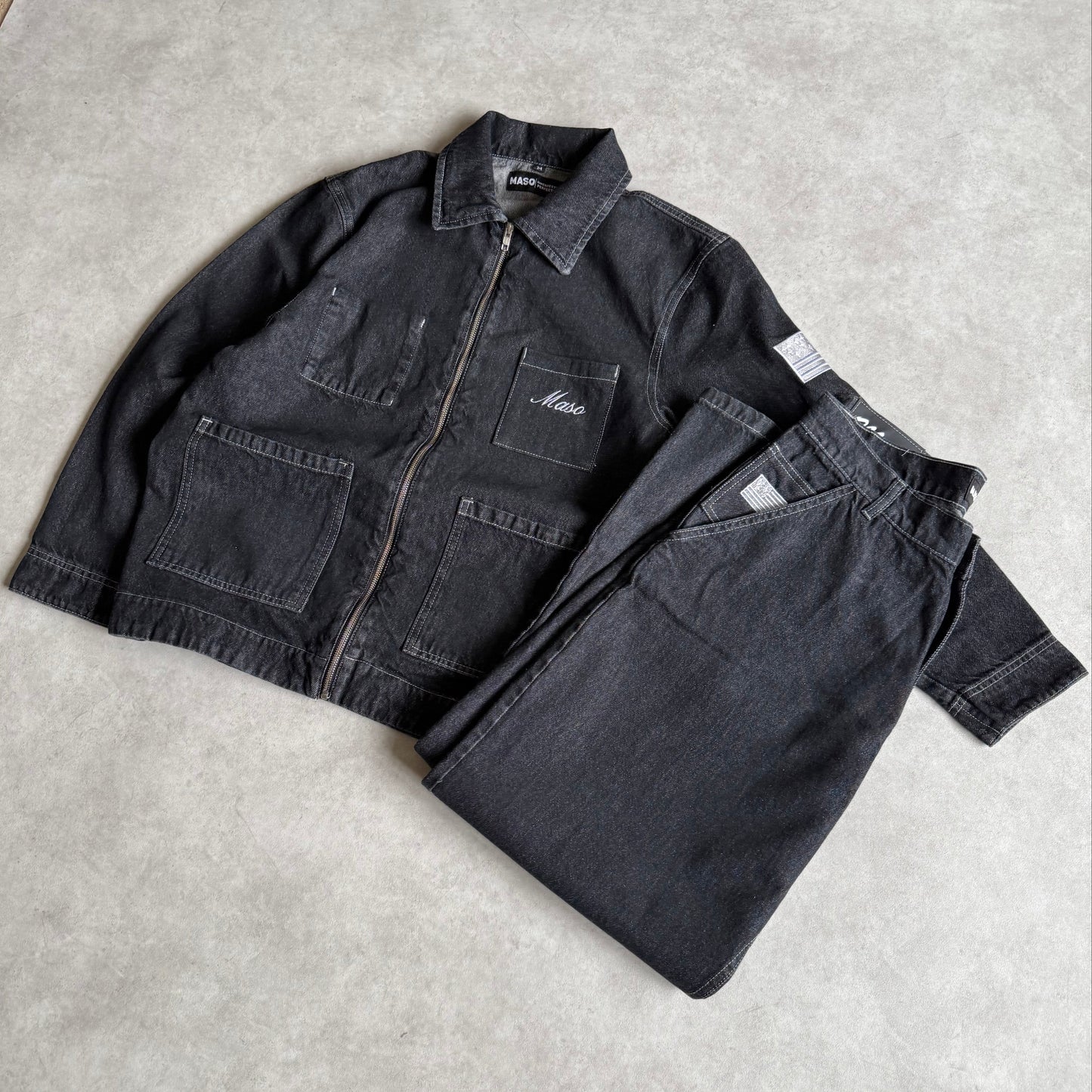 MILITARY DENIM JACKET