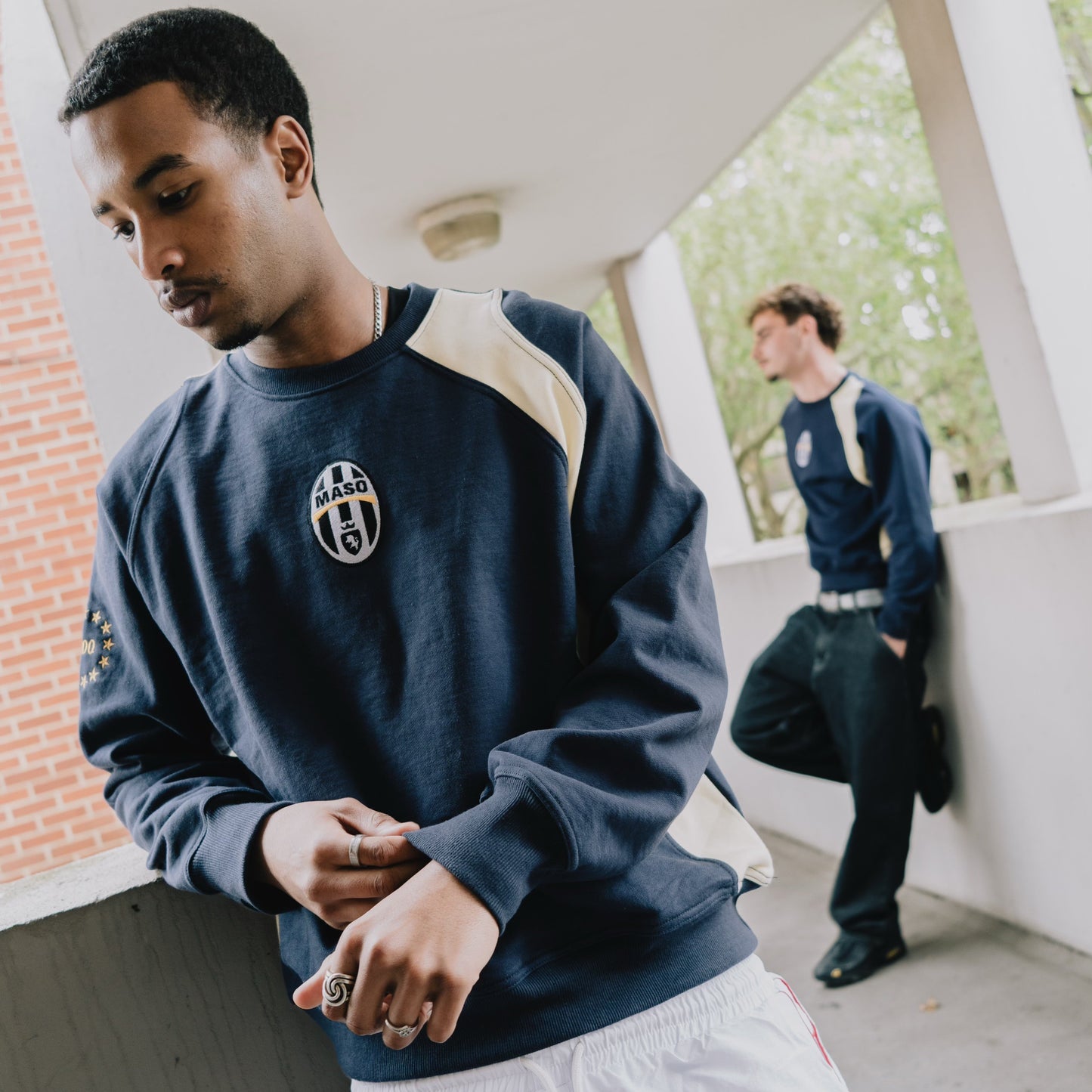 JUVE SWEATSHIRT (NAVY)